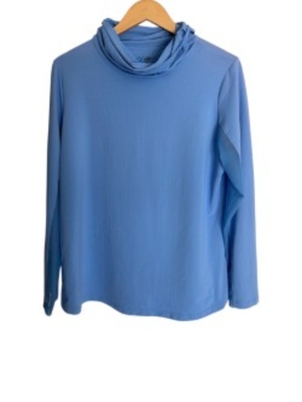 IBKUL IBKareFUL Convertible Mock Neck Sun Protection Shirt Large